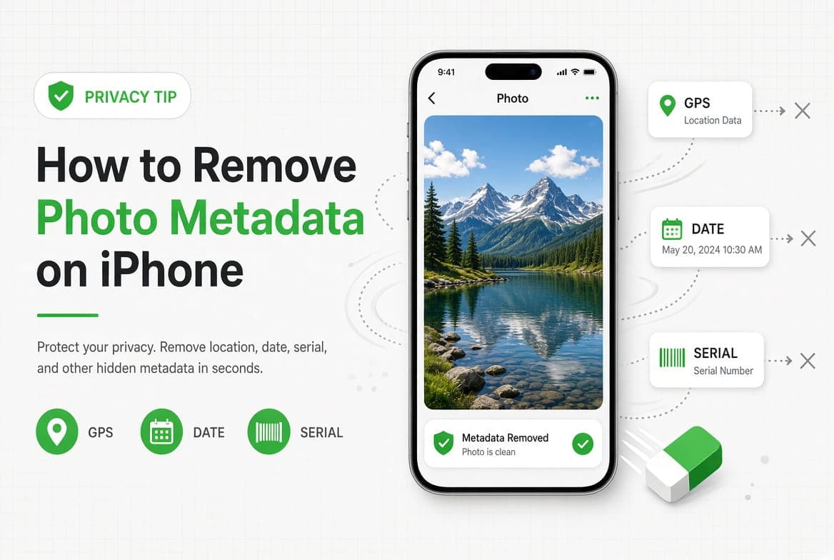 How to Remove Photo Metadata on iPhone